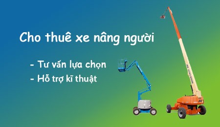 Cho thuê xe nâng người