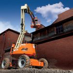 Xe nâng người 12m làm việc dạng boom lift JLG 340AJ